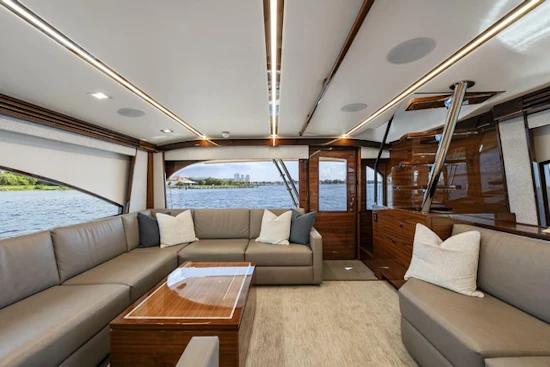 Viking 82 Enclosed Bridge Yacht For Sale