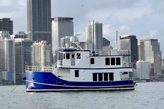 Florida Bay Coaster Pilothouse Yacht For Sale