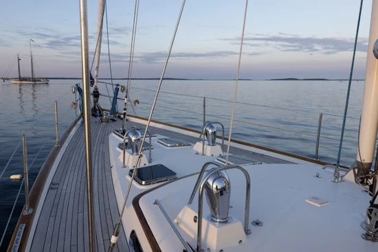 Lyman-Morse Fontaine Custom 63 Pilothouse Sloop Yacht For Sale