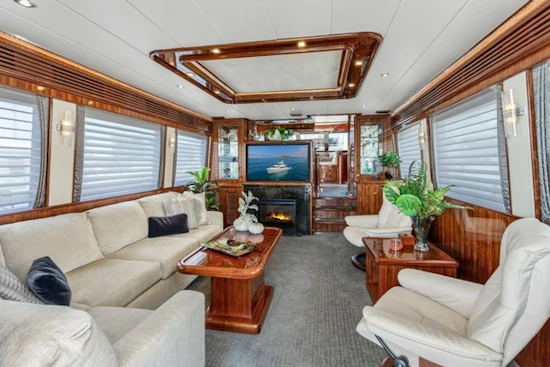 Hampton 760 Sky Lounge Motor Yachts Yacht For Sale