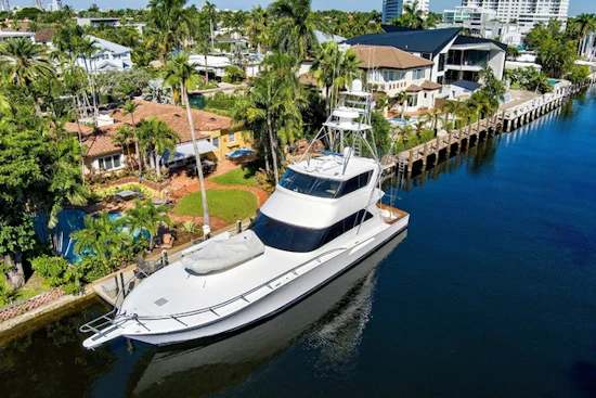 Viking 74 Enclosed Bridge Yacht For Sale