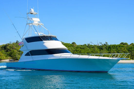 Viking 74 Enclosed Bridge Yacht For Sale