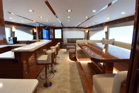 Viking 90 Skybridge Yacht For Sale