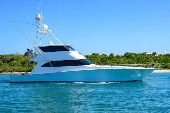 Viking 74 Enclosed Bridge Yacht For Sale