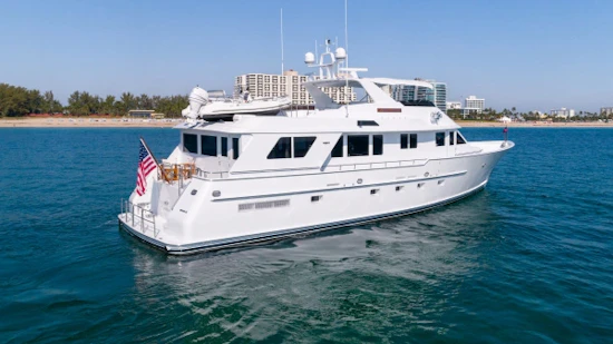Burger Flush Deck MY Yacht For Sale