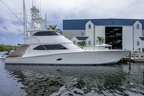Viking 76 Enclosed Bridge Yacht For Sale