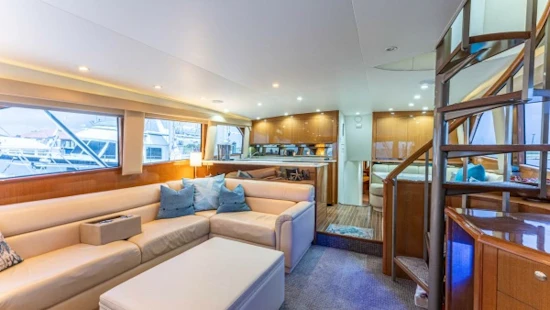 Viking 65 Enclosed Bridge Yacht For Sale