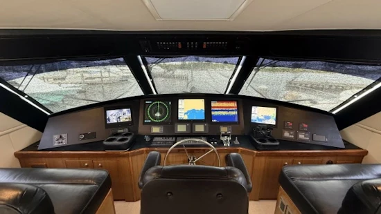 Viking 64 Enclosed Bridge Yacht For Sale