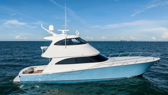 Viking 62 Enclosed Bridge Yacht For Sale