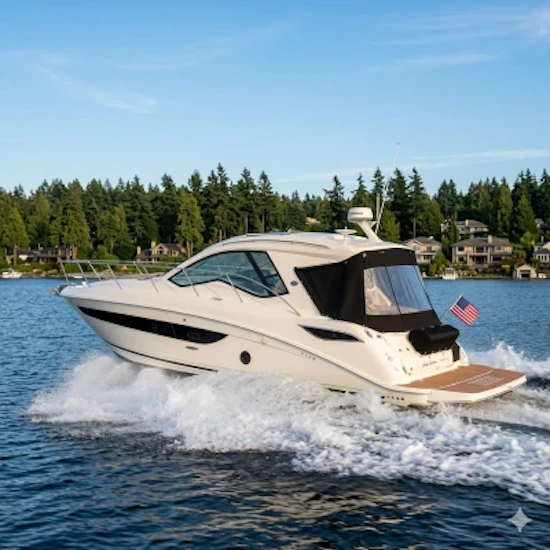 Sea Ray Sundancer 350 Coupe - Rare Shaft Drive Yacht For Sale