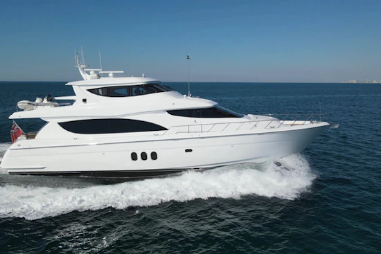 Hatteras 80 Motor Yacht Skylounge Yacht For Sale