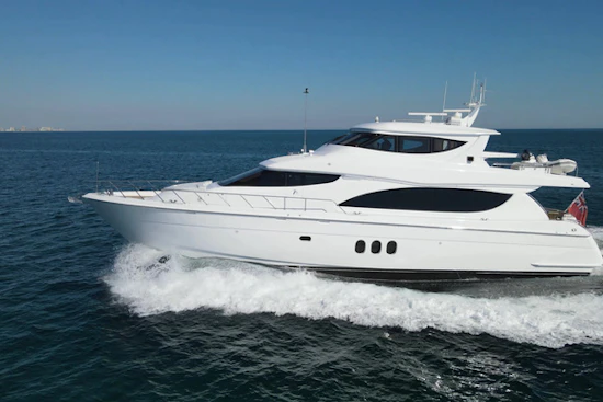 Hatteras 80 Motor Yacht Skylounge Yacht For Sale