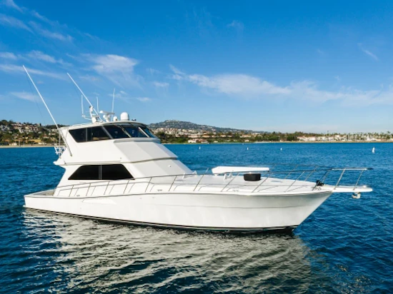 Viking Enclosed Bridge Yacht For Sale
