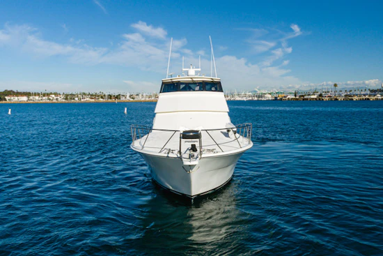 Viking Enclosed Bridge Yacht For Sale