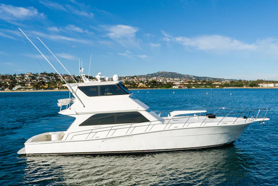 Viking Enclosed Bridge Yacht For Sale